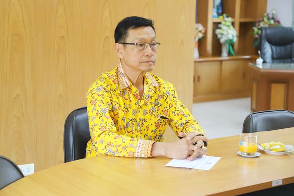 นายกเทศมนตรี เข้าพบ ผอ.กปภ.ข.4 หารือด้านการบริหารจัดการน้ำปร ... รูปภาพ 1