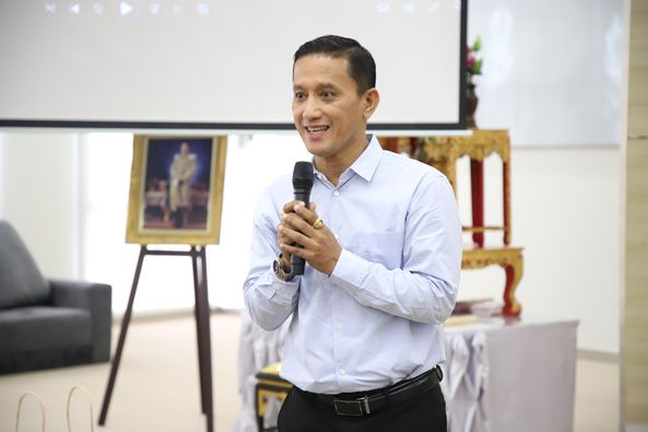 เทศบาลนครสุราษฎร์ธานี ต้อนรับคณะศึกษาดูงานจาก ทม.กระทุ่มแบน  ... รูปภาพ 1