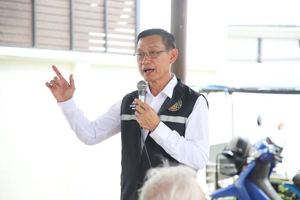 พบปะชมรมผู้สูงอายุชุมชนเทศบาลฝั่งบางใบไม้ ตามโครงการส่งเสริม ... รูปภาพ 1