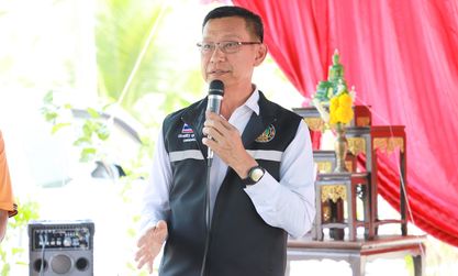 นายกแป๊ะ ร่วมงานจบปีจบเดือนชุมชนเสรีไทย รูปภาพ 1