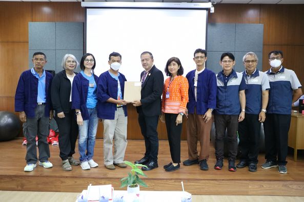 ทน. สุราษฎร์ธานี ต้อนรับคณะศึกษาดูงานจาก สำนักงานหลักประกันส ... Image 1