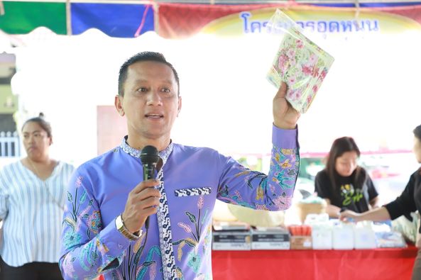 เปิดโครงการส่งเสริมอาชีพชุมชนเปี่ยมสุข รูปภาพ 1