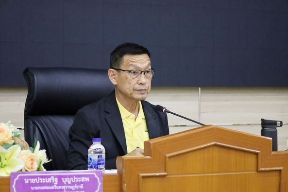 เทศบาลฯ จัดประชุมคณะกรรมการพัฒนาเทศบาลนครสุราษฎร์ธานี รูปภาพ 1