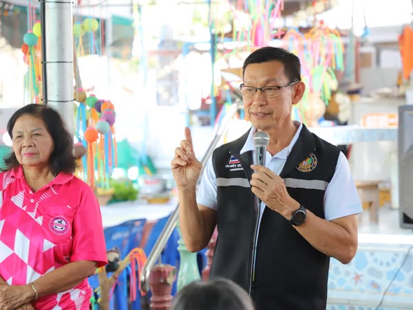 นายกแป๊ะ ลงพื้นที่พบปะชมรมผู้สูงอายุชุมชนเสรีพล รูปภาพ 1