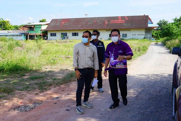 ลงพื้นที่สำรวจ ที่ดินเอกชนที่จะเตรียมมอบให้เทศบาลนครสุราษฎร์ ... Image 1