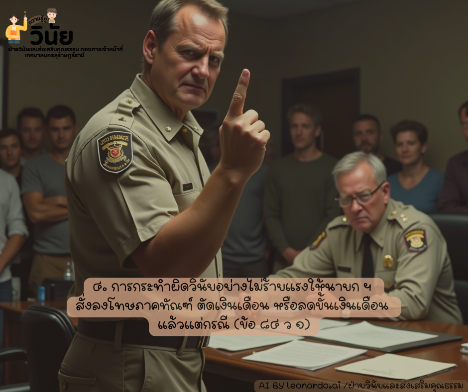 ความรู้คู่วินัย กรณีศึกษา " ข้าราชการท้องถิ่น/พนักงานเทศบาล  ... รูปภาพ 6