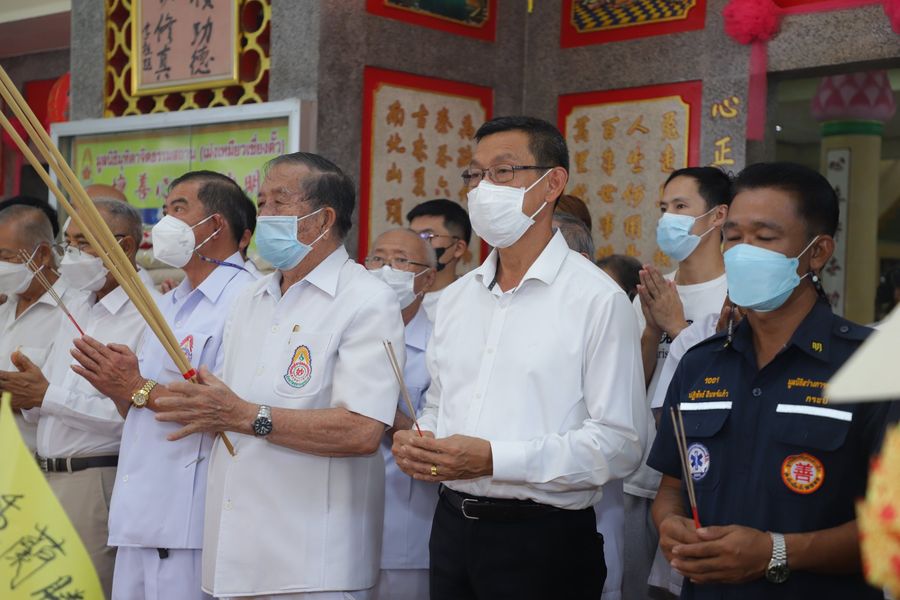 ประเพณีทิ้งกระจาด ประจำปี ๒๕๖๕ ของมูลนิธิมุทิตาจิตธรรมสถาน Image 1