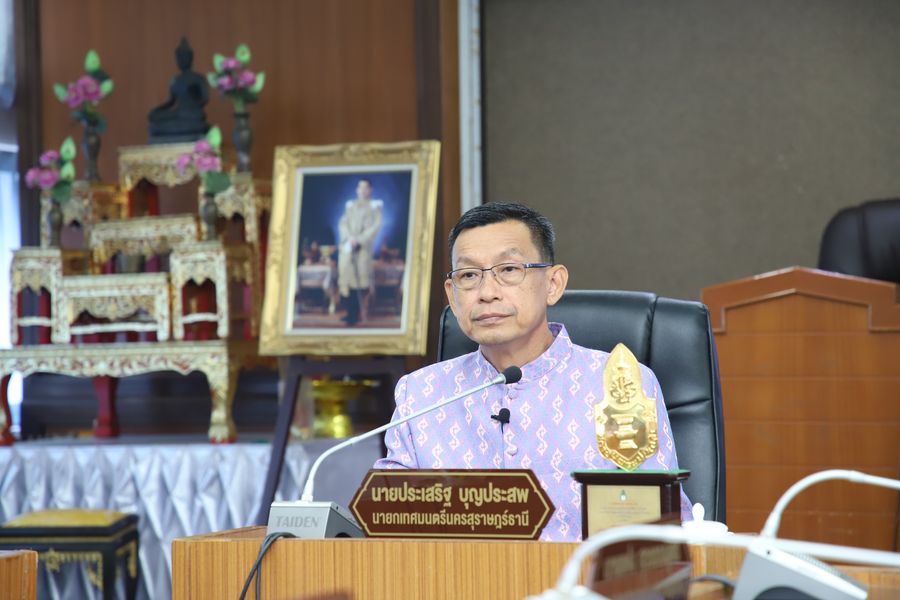 เมื่อวันที่ 9 พฤศจิกายน 2565 เทศบาลนครสุราษฎร์ธานี โดยนายประ ... Image 1