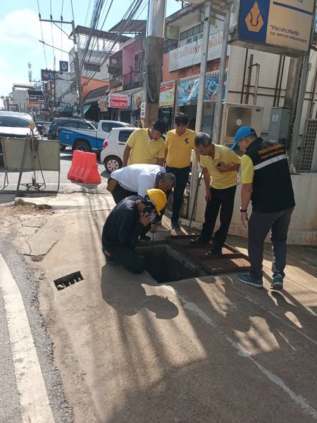 จากกรณีที่มีท่อประปาขนาดใหญ่ของการประปาส่วนภูมิภาคสุราษฎร์ธา ... Image 1