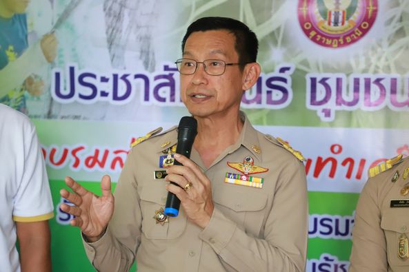 นายกฯ ลงพื้นที่เยี่ยมชมโครงการเงินอุดหนุนส่งเสริมอาชีพในชุมช ... Image 1