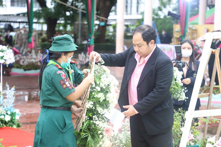 เทศบาลนครสุราษฎร์ธานี ร่วมกิจกรรมวันวิญญาณ ประจำปี 2565 Image 1