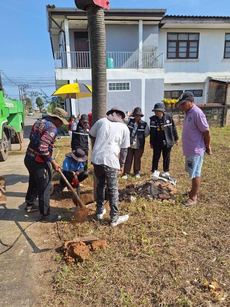 ทศบาลนครสุราษฎร์ธานี โดยสำนักช่าง ดำเนินงานด้านต่างๆ เพื่อคว ... Image 1