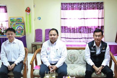 ประชุมรับฟังและแสดงความคิดเห็นในการดำเนินโครงการระบบผันน้ำคล ... รูปภาพ 1