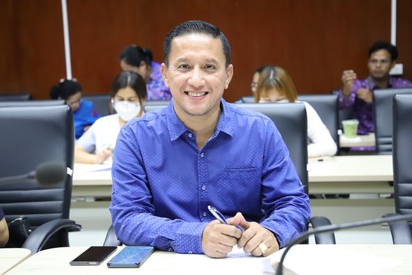 เทศบาลนครสุราษฎร์ธานี ร่วมประชุมเตรียมพร้อมจัดโครงการเฉลิมพร ... Image 1