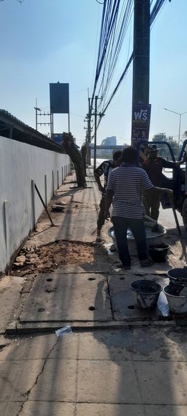 เทศบาลนครสุราษฎร์ธานี โดยสำนักช่าง ดำเนินงานด้านต่างๆ เพื่อค ... Image 1