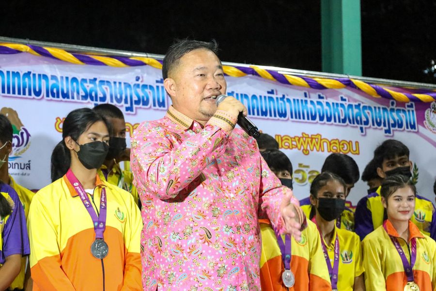 เมื่อวันที่ 27 สิงหาคม 2565 ณ โรงเรียนกีฬาเทศบาลนครสุราษฎร์ธ ... Image 1