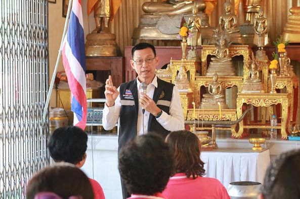 วันที่ 9 มกราคม 2567 ณ วัดกลางเก่า นายประเสริฐ บุญประสพ นายก ... Image 1
