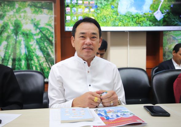 เทศบาลฯ เข้าร่วมประชุมเพื่อระดมความคิดเห็นและข้อเสนอแนะจากส่ ... Image 1