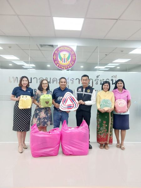 วันนี้ (12 มกราคม 2567) เทศบาลนครสุราษฎร์ธานี รับมอบของขวัญ รูปภาพ 1