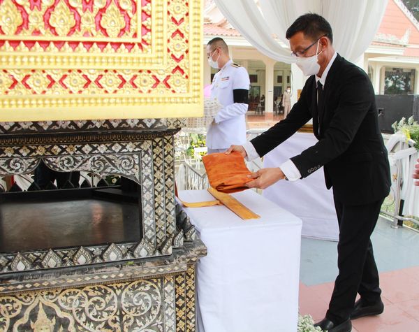 ทน.สฎ.ร่วมพิธีพระราชทานเพลิงศพ พันตรีจำนง อินทรักษ์ Image 1