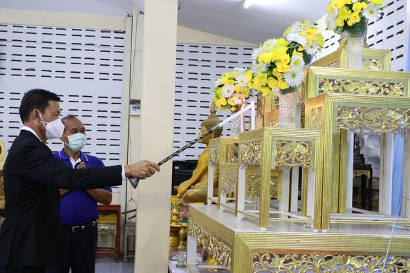 ร่วมงานบำเพ็ญกุศลศพนางสาวสมศรี ทวีรัตนะ(ติ่ง) อายุ ๖๓ ปี Image 1