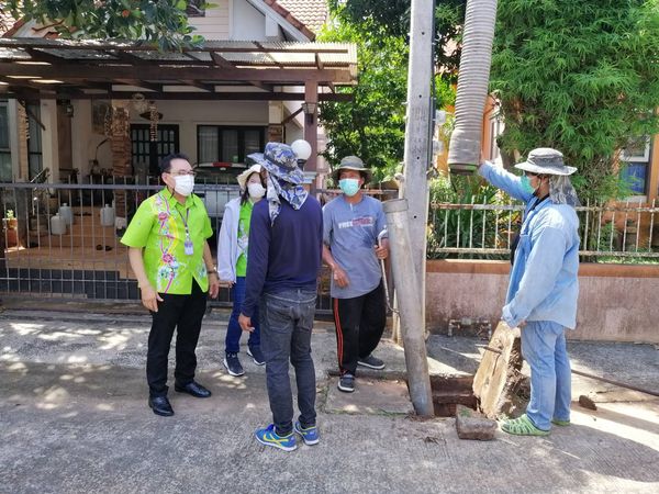 ดูดล้างท่อระบายน้ำบริเวณหมู่บ้านสินธรบายพาส ซ.บรรเทา5 Image 1