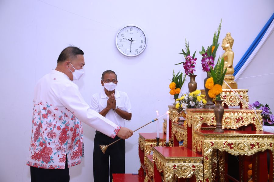 พิธีมอบคัมภีร์เทศน์เฉลิมพระเกียรติฯ ณ วัดธรรมบูชา(พระอารามหล ... Image 1