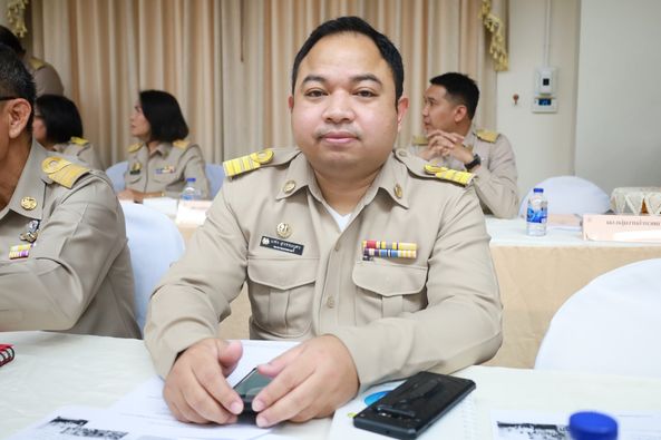 เทศบาลนครสุราษฎร์ธานีร่วมประชุมหัวหน้าส่วนราชการและหน่วยงานท ... Image 1