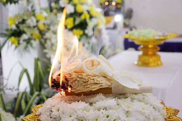 พิธีพระราชทานเพลิงศพคุณแม่ขวัญใจ เจริญสุข Image 1