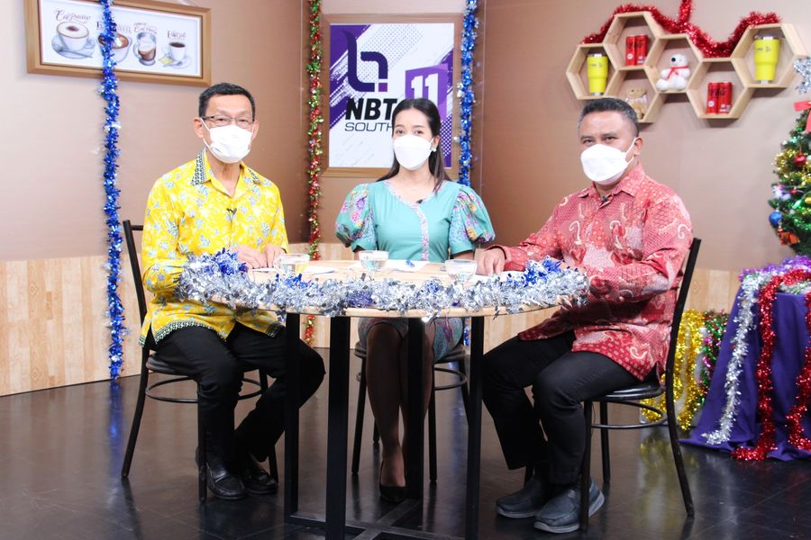 ออกรายการแหลงข่าวชาวใต้ และบันทึกเทปรายการ ล่องใต้วันนี้ Image 1