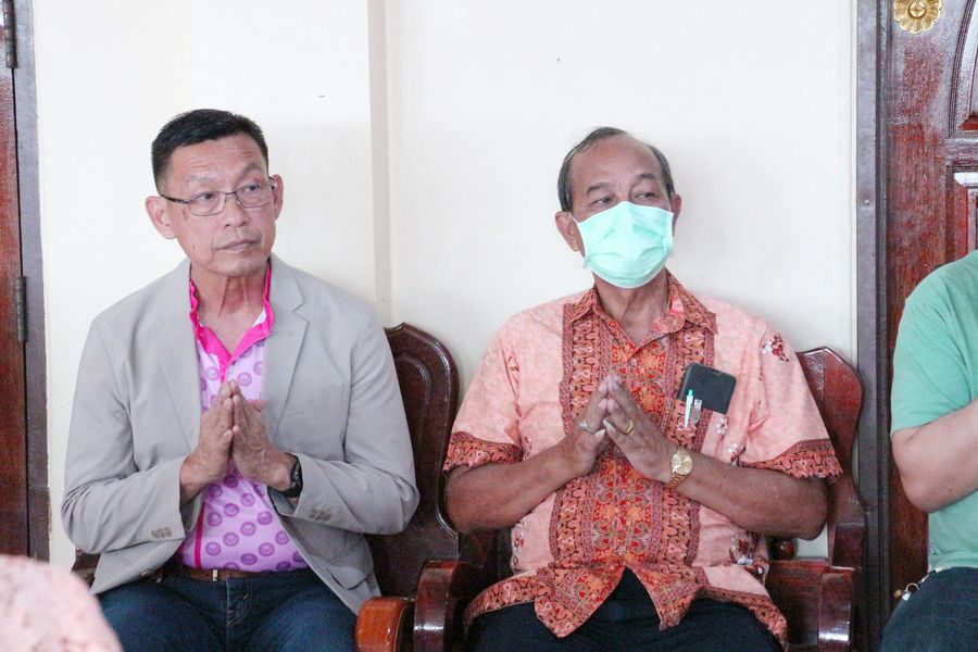 นายกแป๊ะ ร่วมโครงการ “สุขกาย สุขใจ ผู้สูงวัยสุขภาพดี” ณ วัดโ ... Image 1