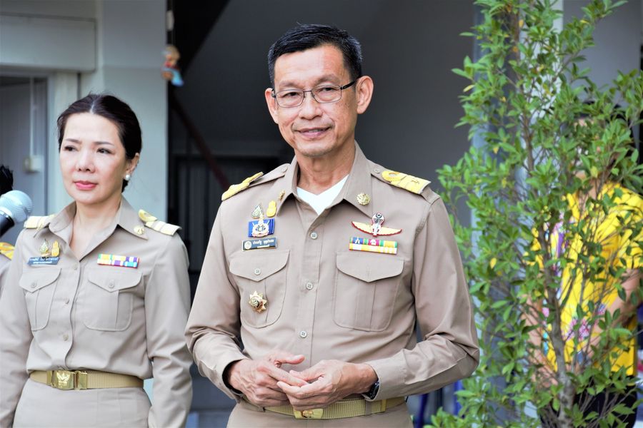 เปิดดำเนินกิจกรรมศูนย์พัฒนาคุณภาพชีวิตและส่งเสริมอาชีพผู้สูง ... Image 1