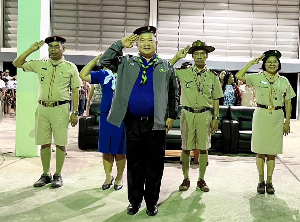 พิธีการแสดงรอบกองไฟกิจกรรมอยู่ค่ายพักแรม Image 1