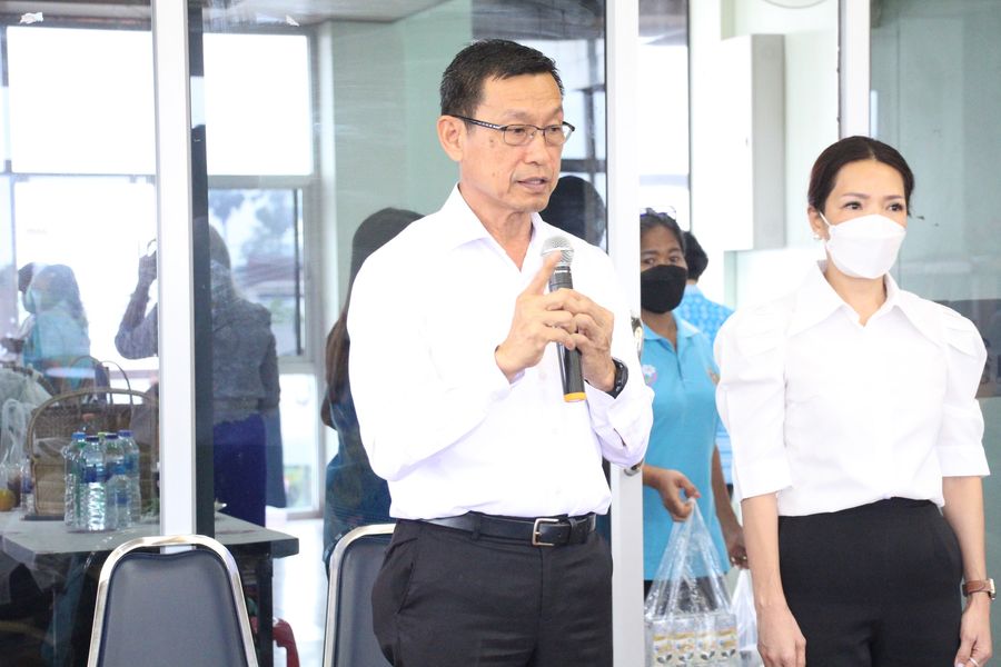 นายกแป๊ะ ลงพื้นที่พบปะสมาชิก อสม. และผู้สูงอายุโพธาวาส Image 1