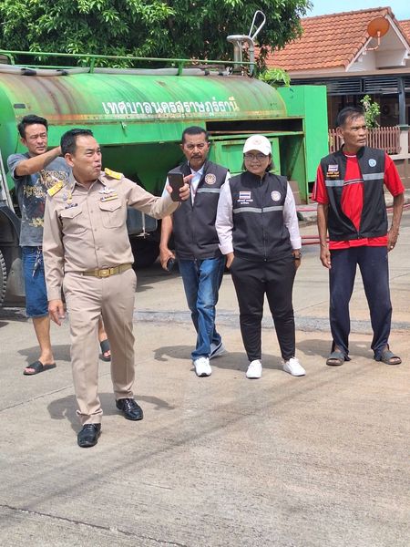 เทศบาลนครสุราษฎร์ธานี โดยสำนักช่าง ดำเนินงานด้านต่างๆ เพื่อค ... Image 1