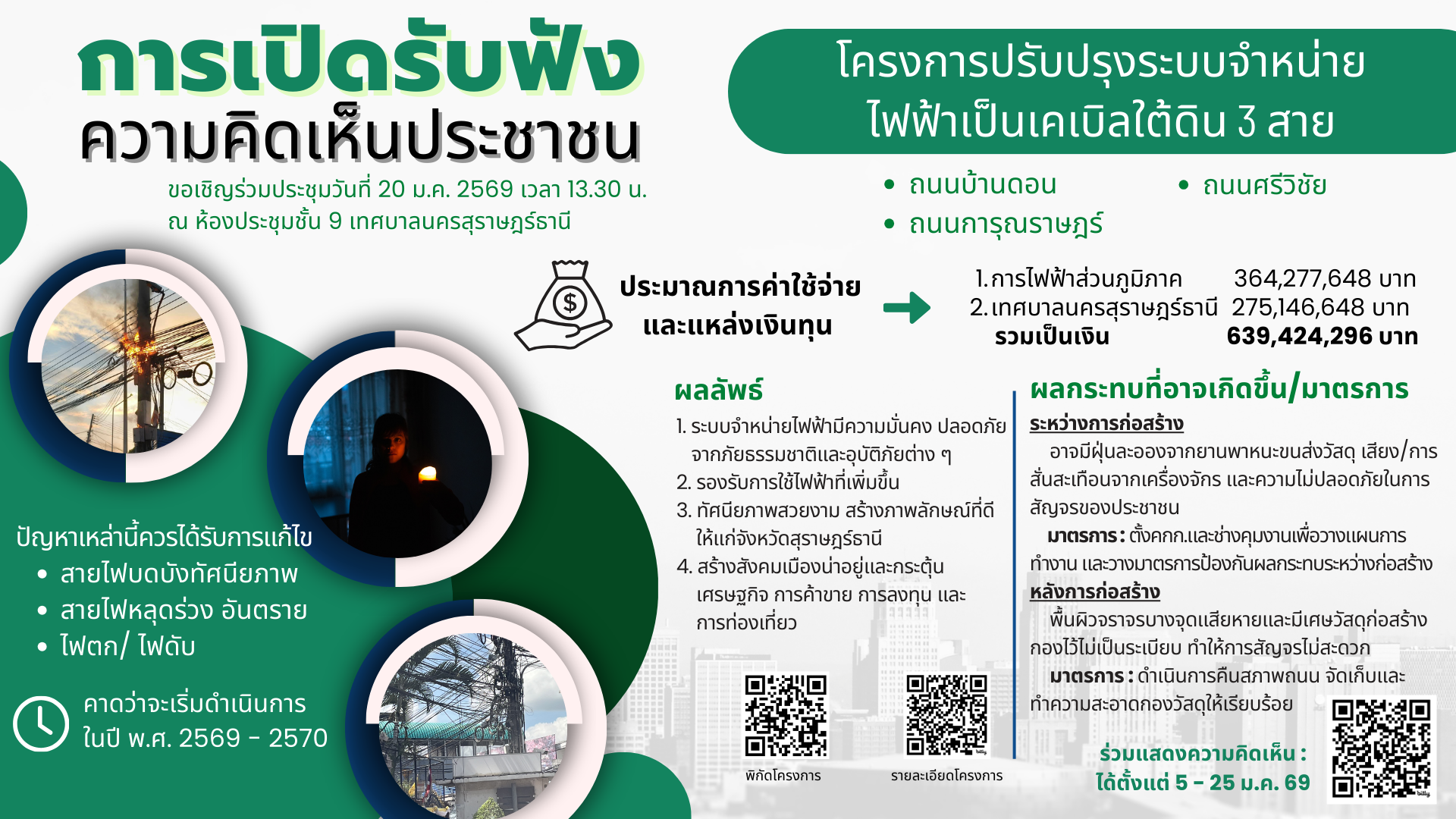 การเปิดรับฟังความคิดเห็นประชาชน ขอเชิญร่วมประชุมวันที่ 20 ม. ... รูปภาพ 2