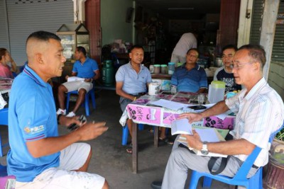 ลงพื้นที่เพื่อเก็บข้อมูลทำแผนพัฒราท้องถิ่นสี่ปี(พ.ศ.2561-256 ... รูปภาพ 1