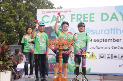 เปิดกิจกรรมปั่นรักษ์โลก Car free day 2019 Image 1