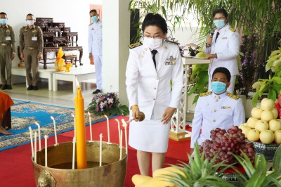 ทน.สฎ.ร่วมกิจกรรมเทศน์มหาชาติเวสสันดรชาดก เฉลิมพระเกียรติ Image 1