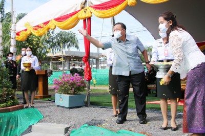 พิธีวางศิลาฤกษ์ อาคารผู้ป่วยนอก โรงพยาบาลค่ายวิภาวดีรังสิต Image 1