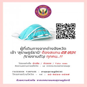 ผู้ที่เดินทางมาจากต่างจังหวัดเข้าสุราษฎร์ธานี รูปภาพ 1