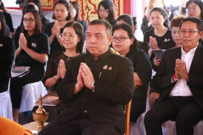 พิธีสวดมนต์และเจริญจิตตภาวนาอุทิศถวายพระราชกุศล แด่สมเด็จพระ ... Image 1
