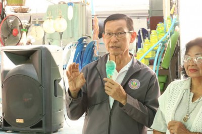 นายกแป๊ะ ลงพื้นที่พบปะชมรมผู้สูงอายุเสรีพล รูปภาพ 1