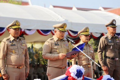 เทศบาลนครสุราษฎร์ธานี ร่วมพิธีเนื่องในวันคล้ายวันสถาปนากองอา ... Image 1