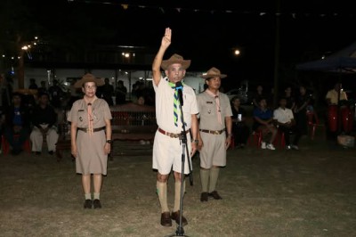 กิจกรรมการแสดงรอบกองไฟของโรงเรียนเทศบาล ๑ (แตงอ่อนเผดิมวิทยา ... Image 1