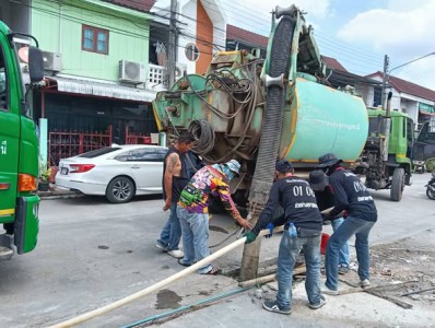 เทศบาลนครสุราษฎร์ธานี โดยสำนักช่าง ดำเนินงานด้านต่าง ๆ เพื่อ ... รูปภาพ 1