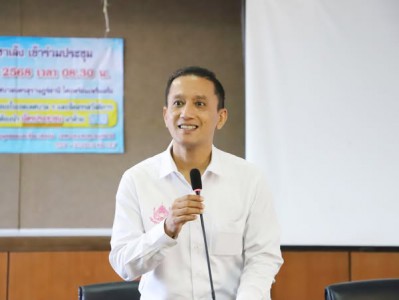 อบรมสมาชิกศูนย์วัสดุรีไซเคิลกลุ่มอาชีพซาเล้งค้นหาขยะในเขตเทศ ... รูปภาพ 1