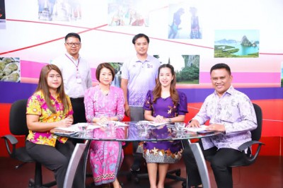เทศบาลฯ ร่วมรายการแหลงข่าวชาวใต้ พูดคุยงานสงกรานต์บ้านดอน รูปภาพ 1