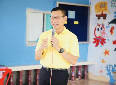 นายกแป๊ะ พบปะชมรมผู้สูงอายุชุมชนโพหวาย ตามโครงการส่งเสริมสุข ... Image 1