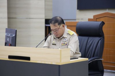 ประชุมการประกวดพุ่มผ้าป่า ในงานประเพณีชักพระ 2567 รูปภาพ 1
